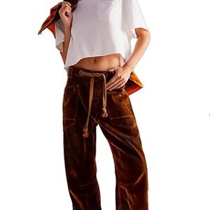 We The Free Moxie Flocked Barrel Burnt Rust Size 30 NWOT $228 MSRP